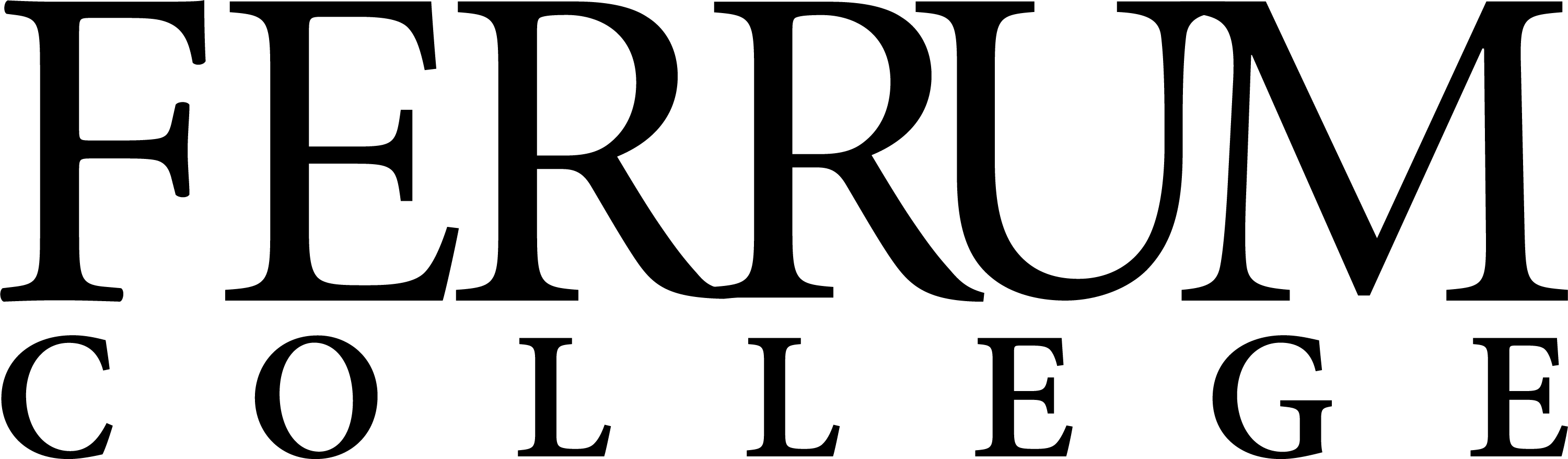 Ferrum College seal.