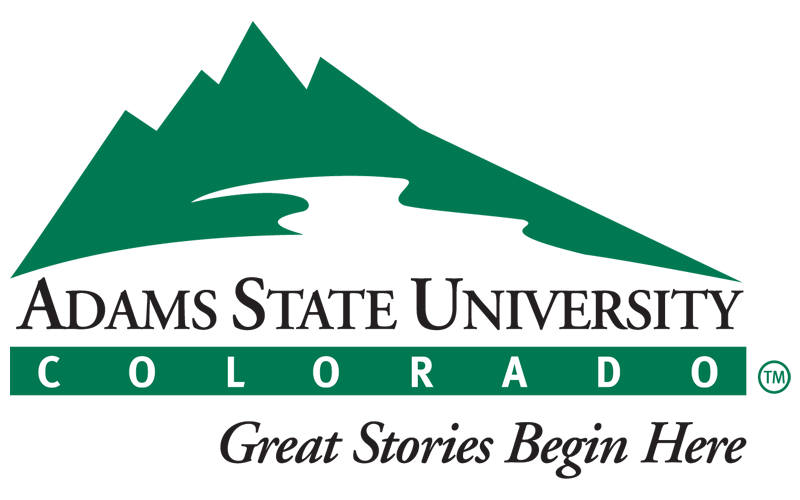 Adams State University seal.