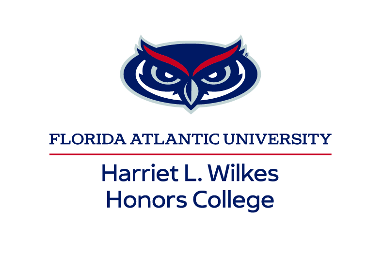 Wilkes Honors College of FAU seal.
