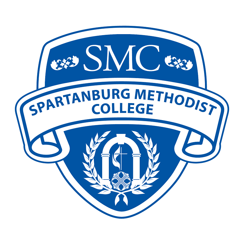 Spartanburg Methodist College seal.