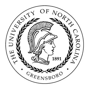 University of North Carolina Greensboro seal.