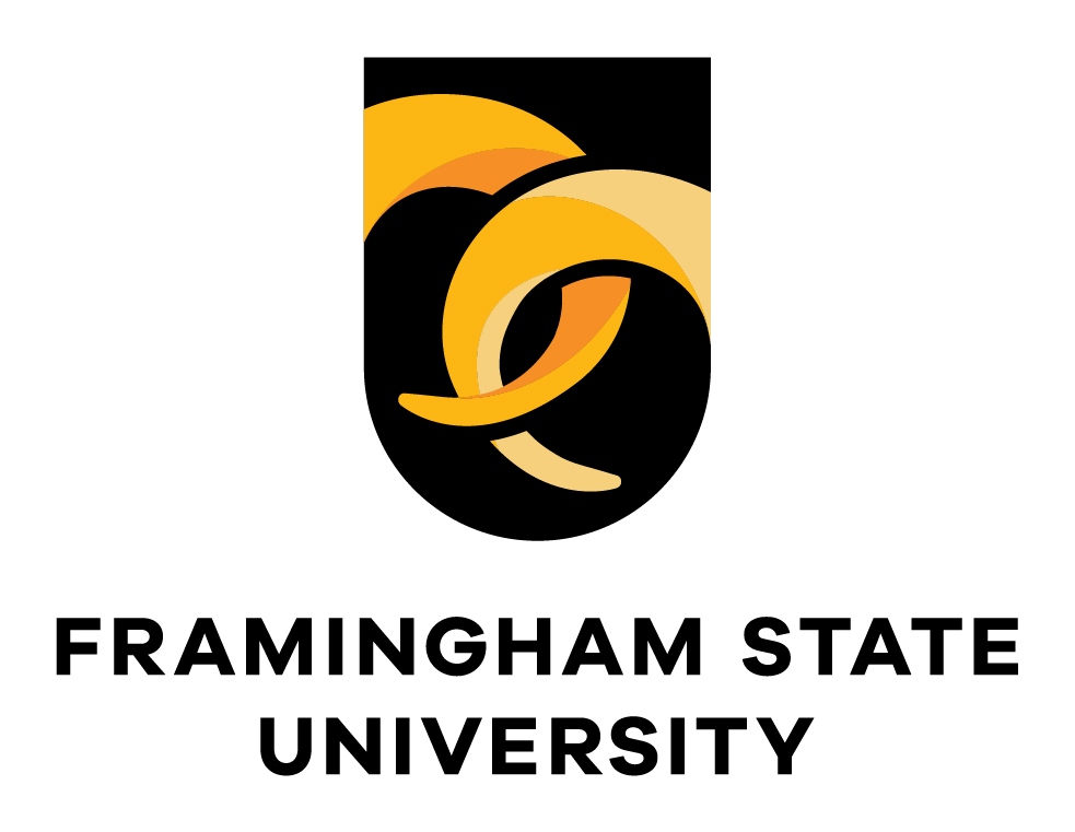 Framingham State University seal.