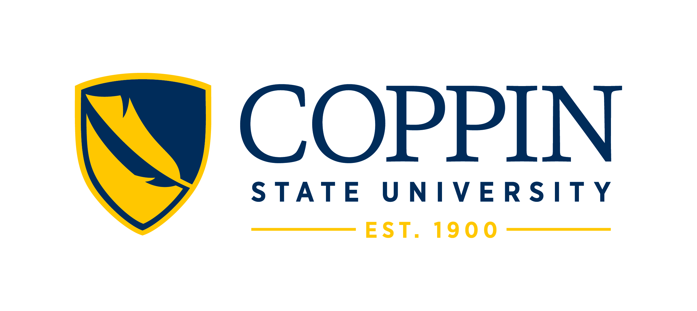 Coppin State University seal.