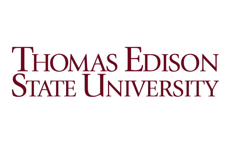 Thomas Edison State University seal.