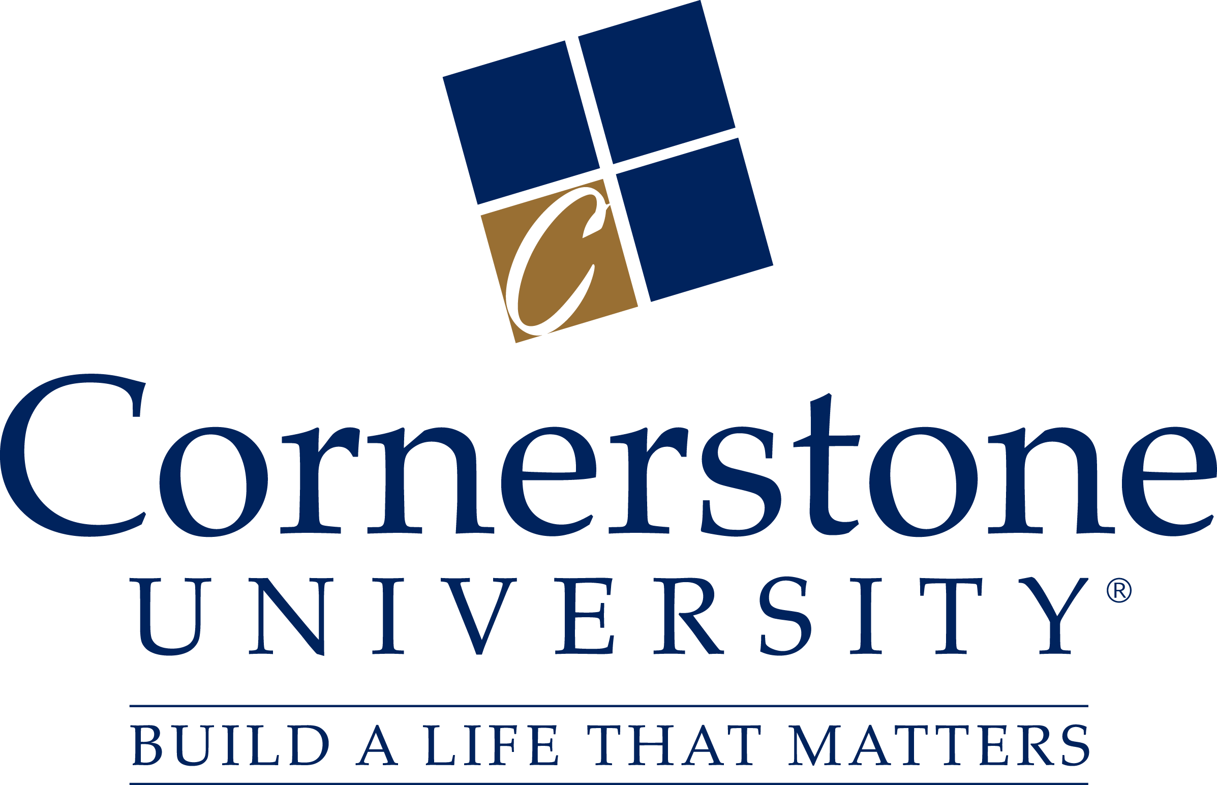 Cornerstone University seal.