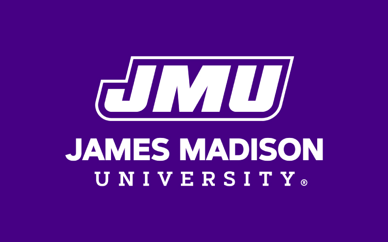 James Madison University seal.