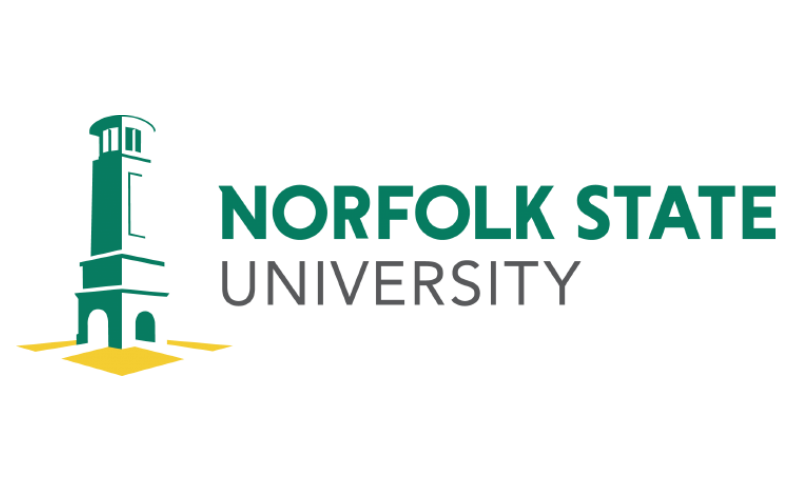 Norfolk State University seal.
