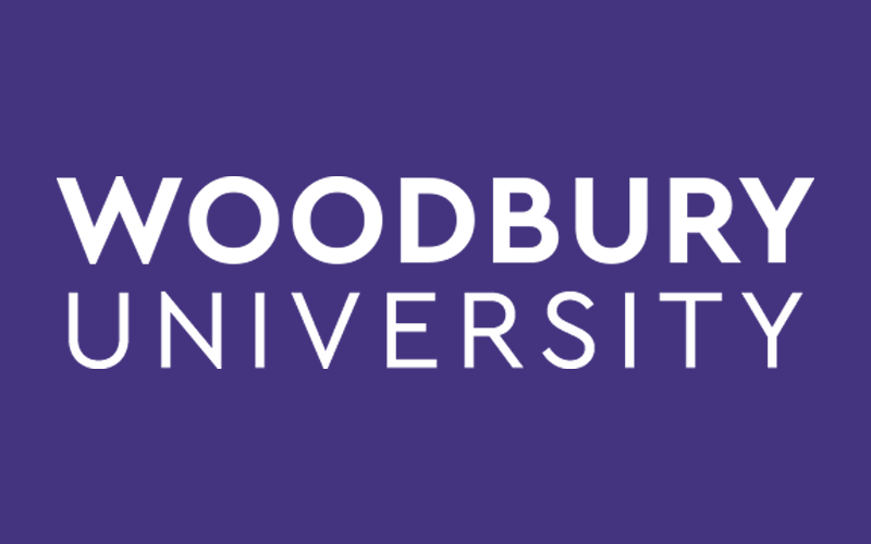 Woodbury University seal.