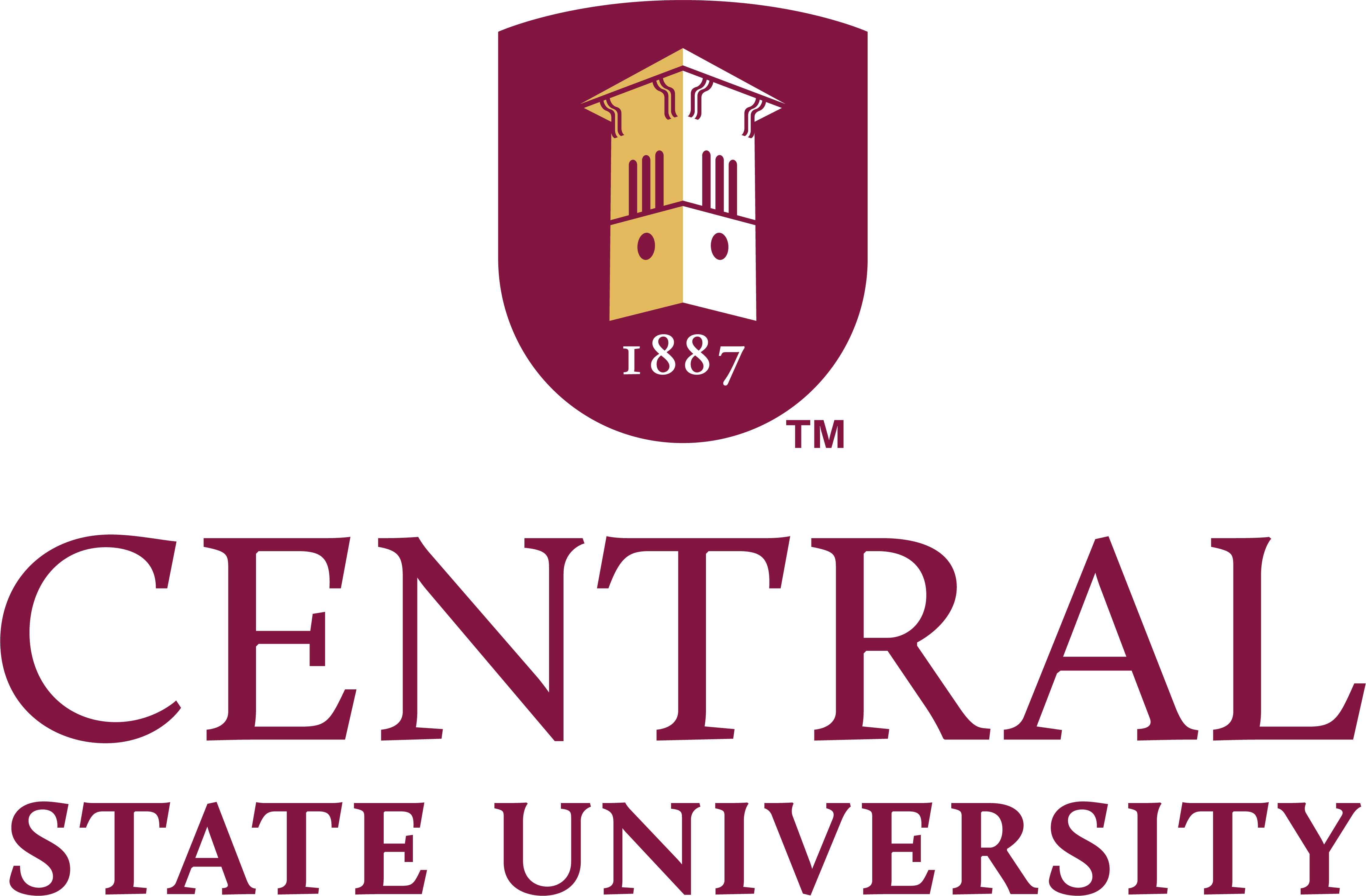 Central State University seal.