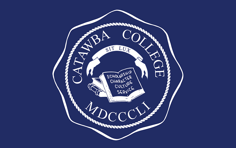 Catawba College seal.