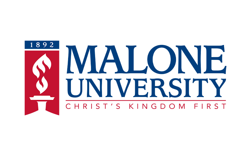 Malone University seal.