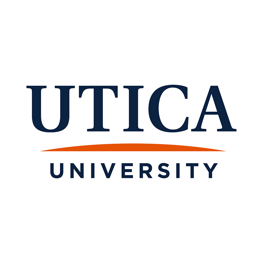Utica University seal.