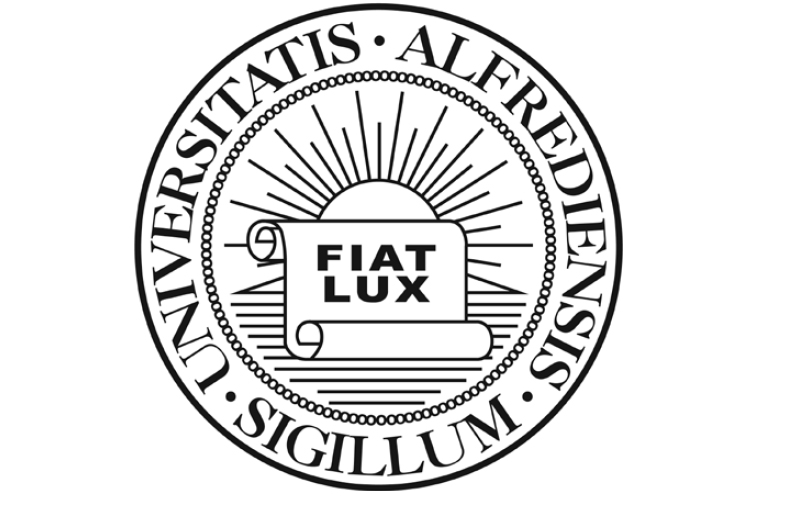 Alfred University seal.