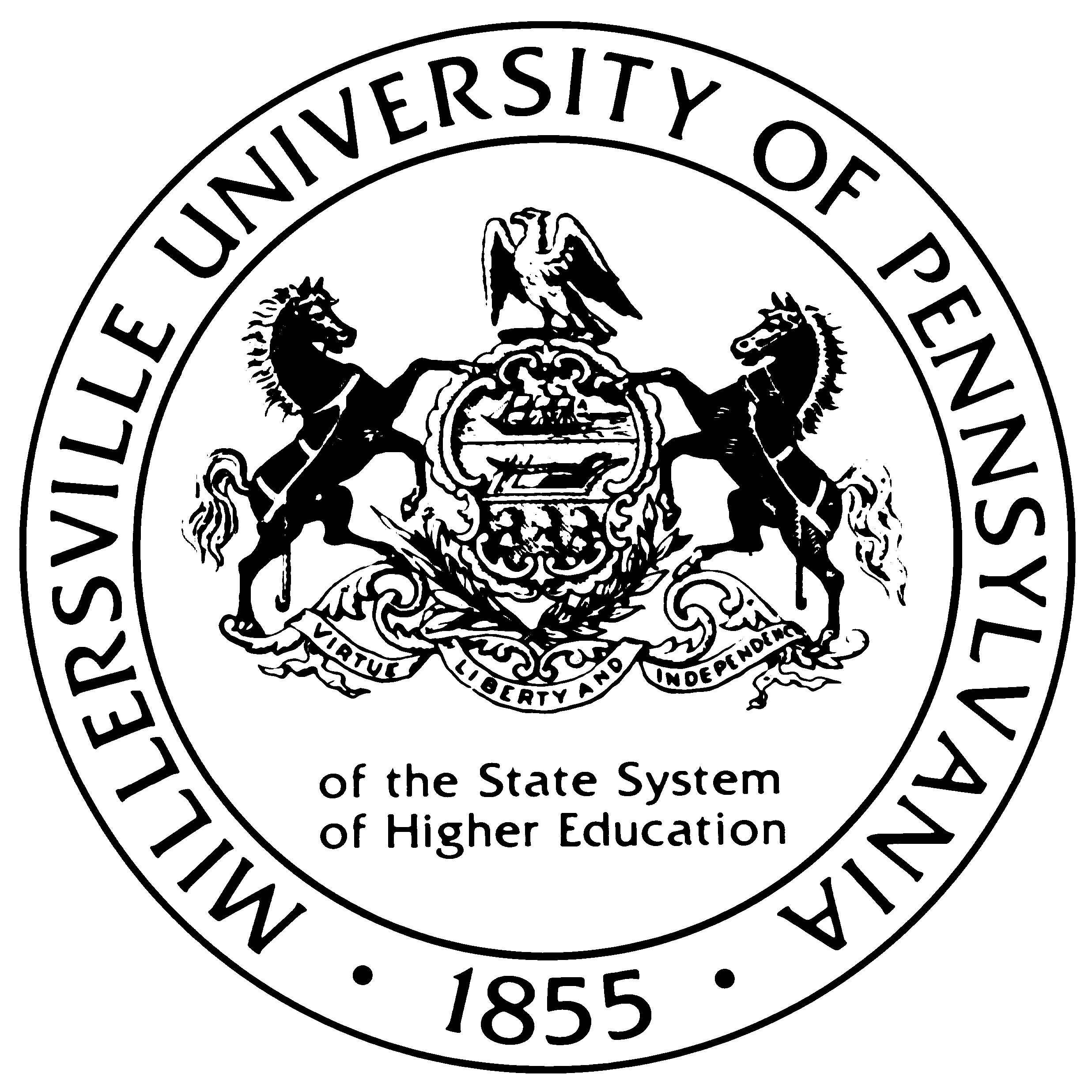 Millersville University seal.