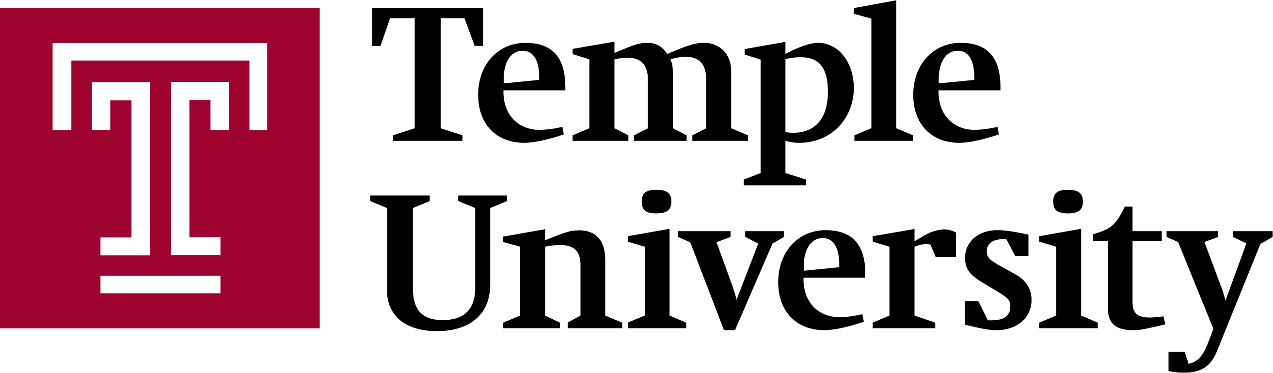 Temple University seal.