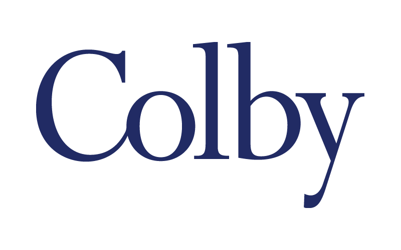 Colby College seal.