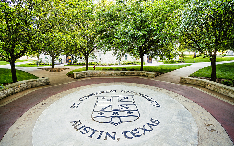 St. Edward's University seal.