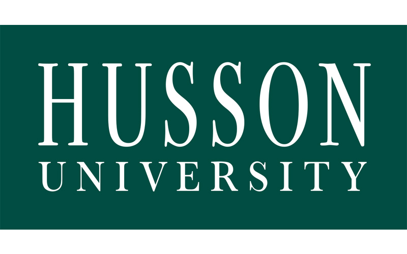 Husson University seal.