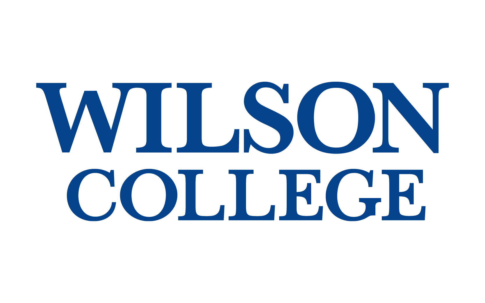 Wilson College seal.