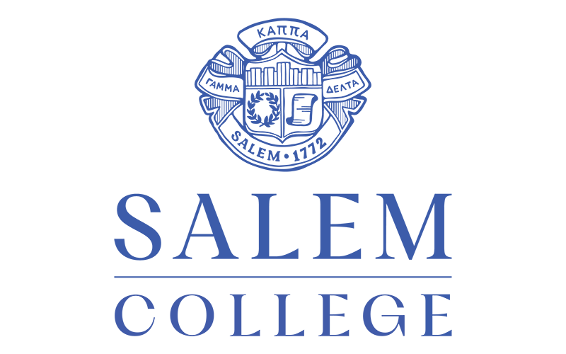 Salem College seal.