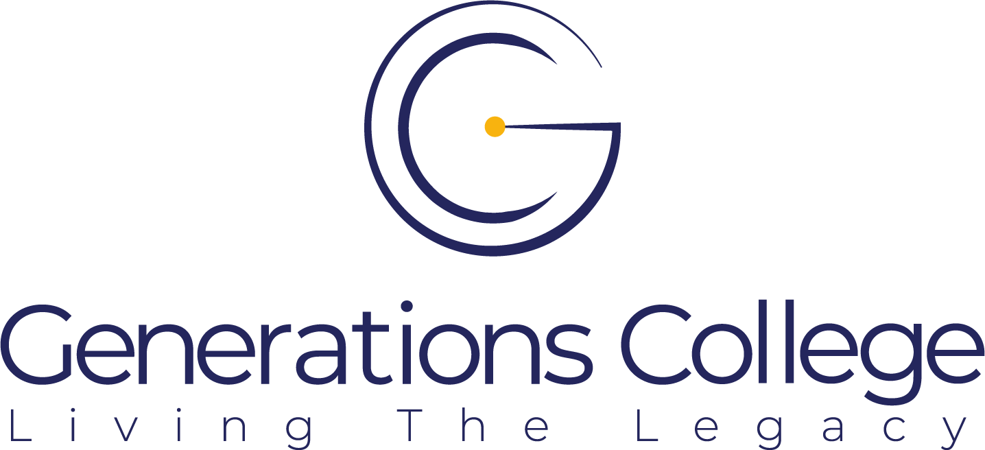 Generations College seal.