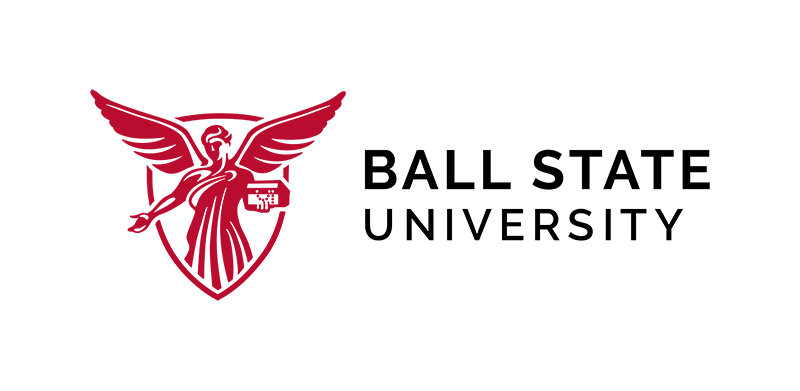 Ball State University seal.