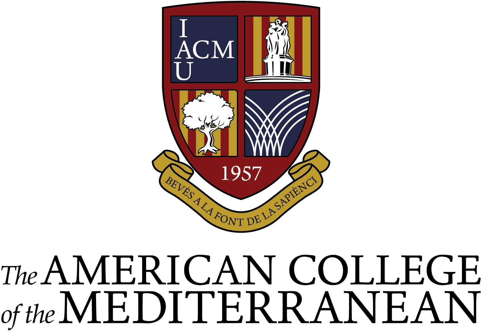 American College of the Mediterranean (ACM) seal.