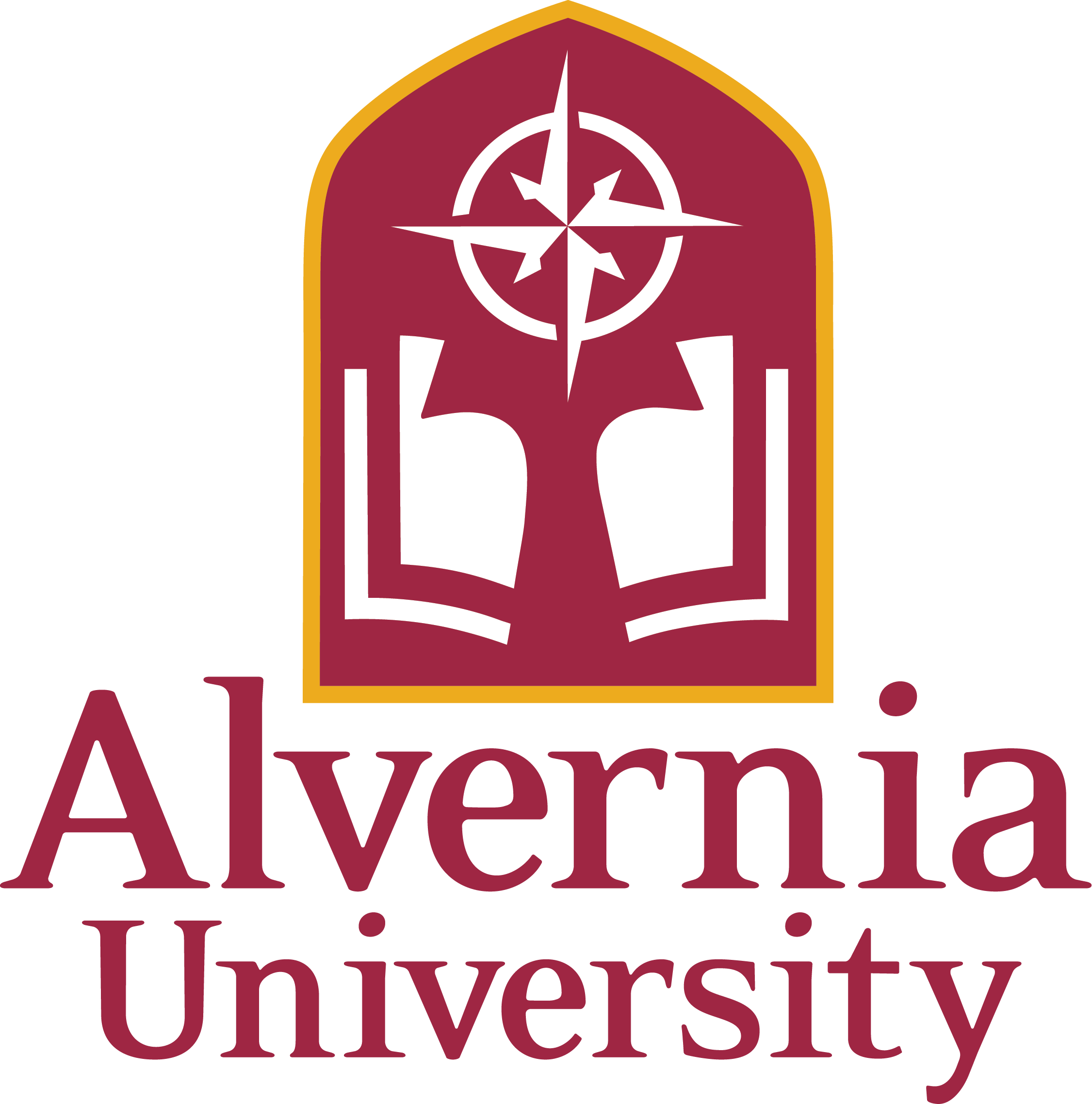 Alvernia University seal.