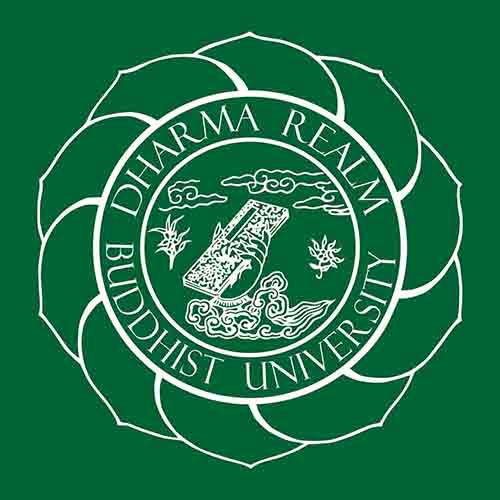 Dharma Realm Buddhist University seal.