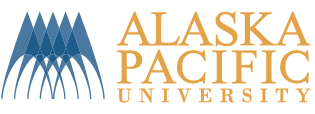 Alaska Pacific University seal.
