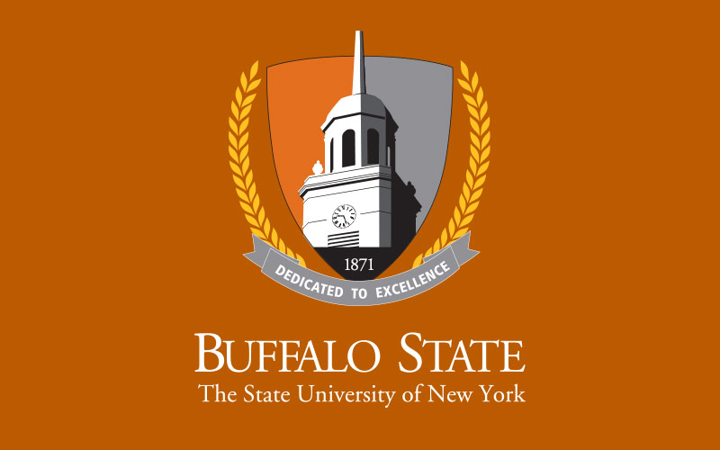 SUNY Buffalo State University seal.