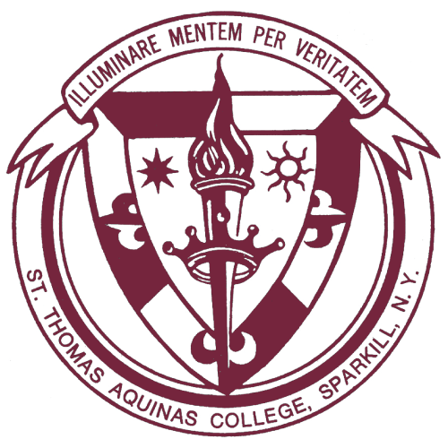 St. Thomas Aquinas College seal.