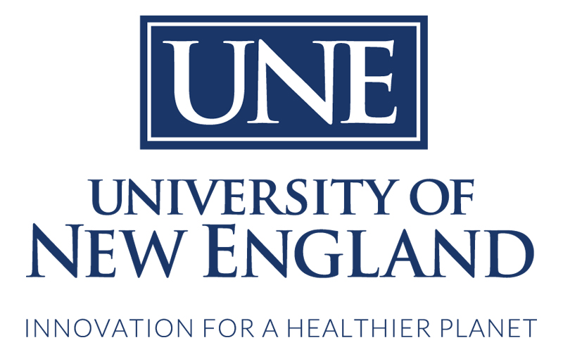 University of New England seal.