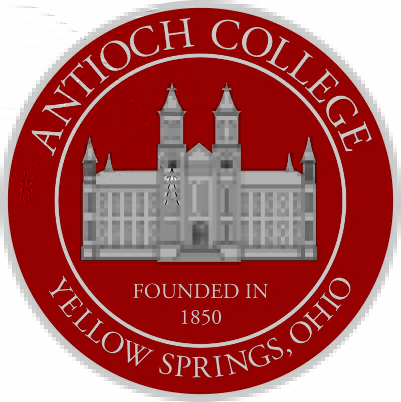 Antioch College seal.