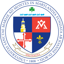 Mount St. Mary's University seal.