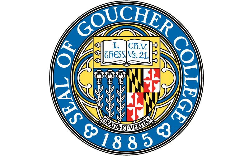 Goucher College seal.