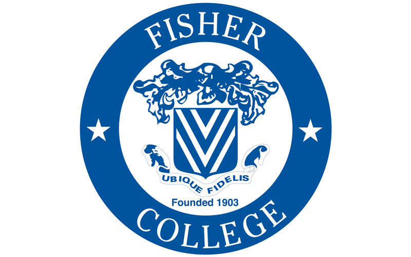 Fisher College seal.