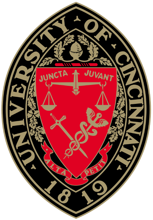 University of Cincinnati seal.