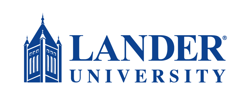 Lander University seal.