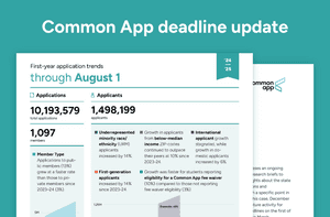 A screenshot of the cover page of the end of year report. 