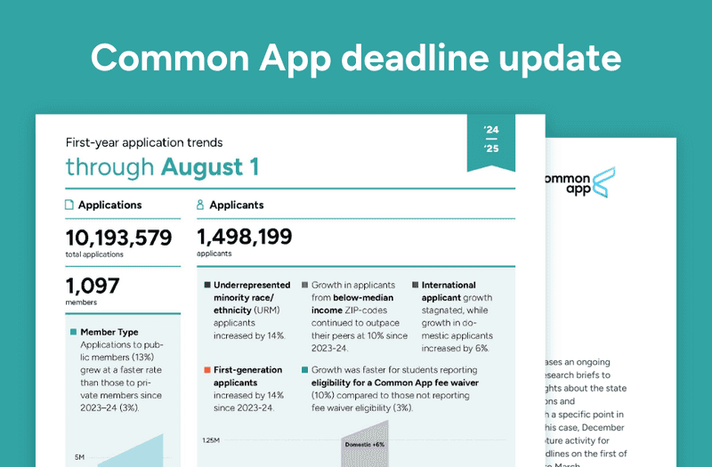 A screenshot of the cover page of the end of year report. 