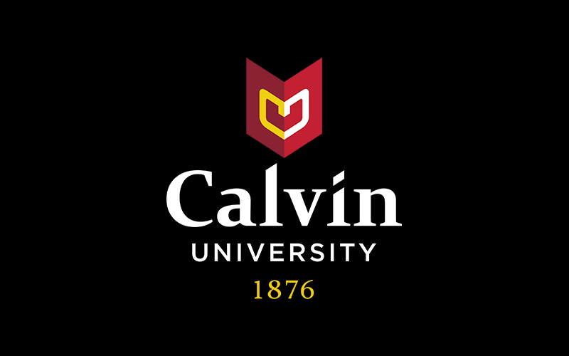Calvin University seal.