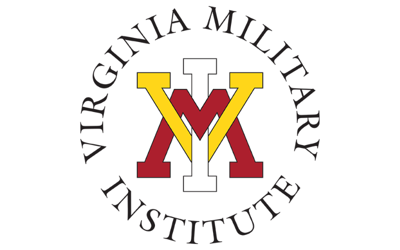 Virginia Military Institute seal.