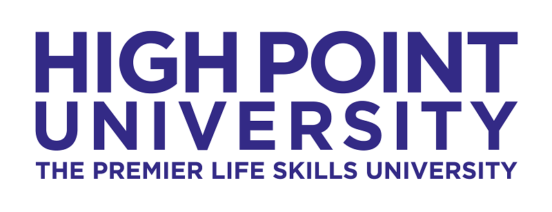 High Point University seal.