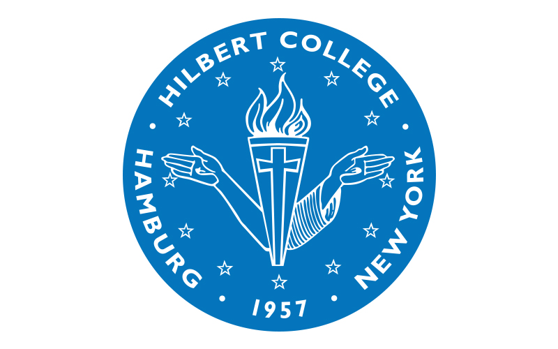 Hilbert College seal.
