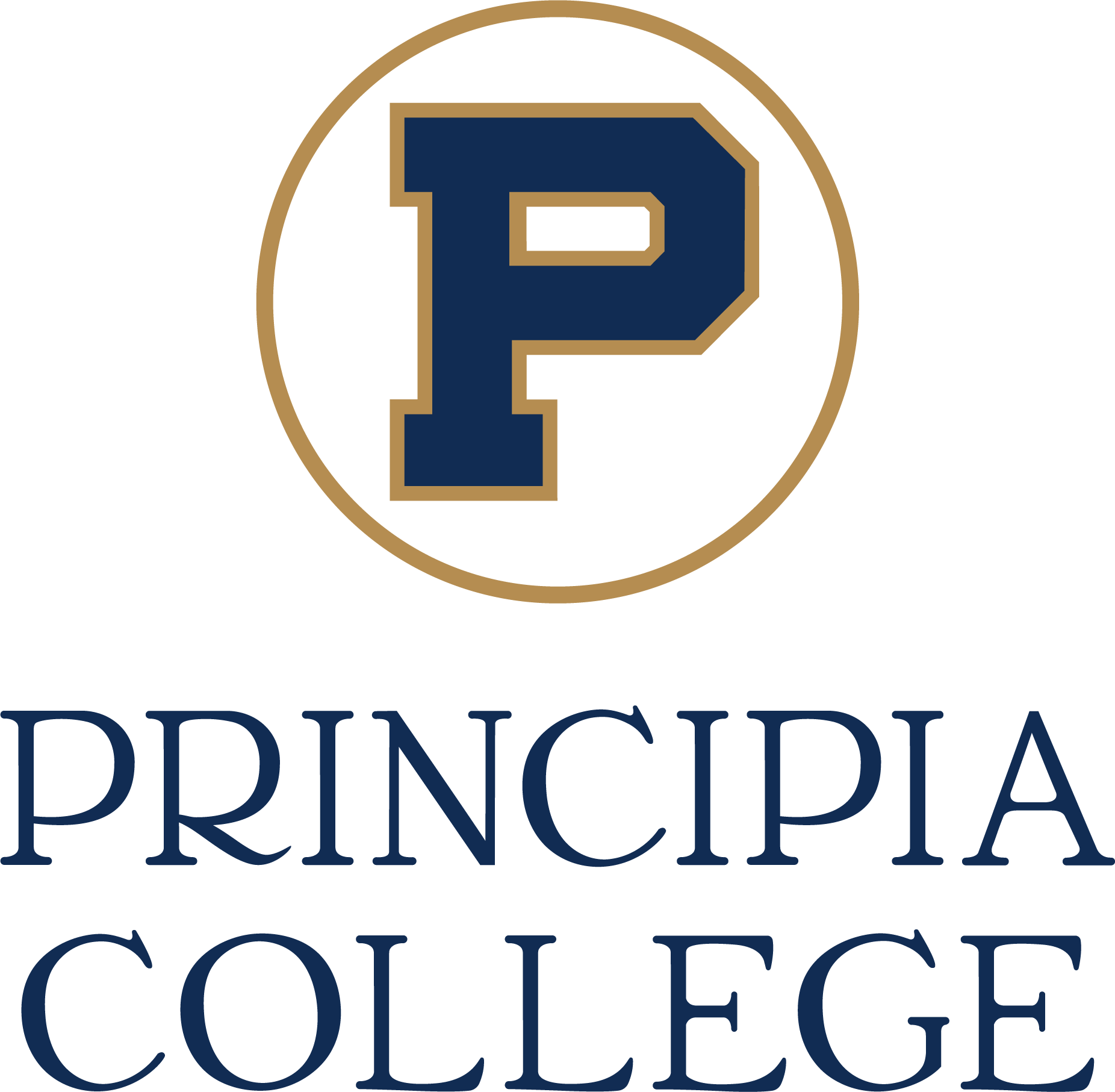 Principia College seal.