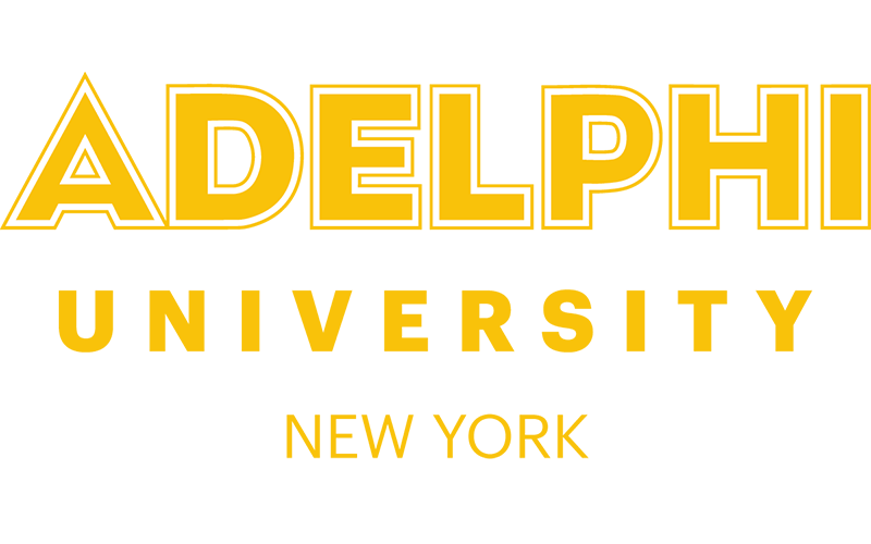 Adelphi University seal.