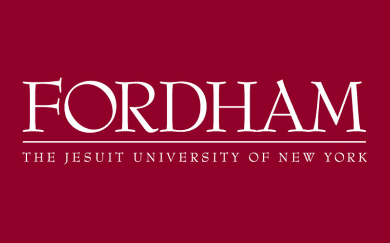 Fordham University seal.