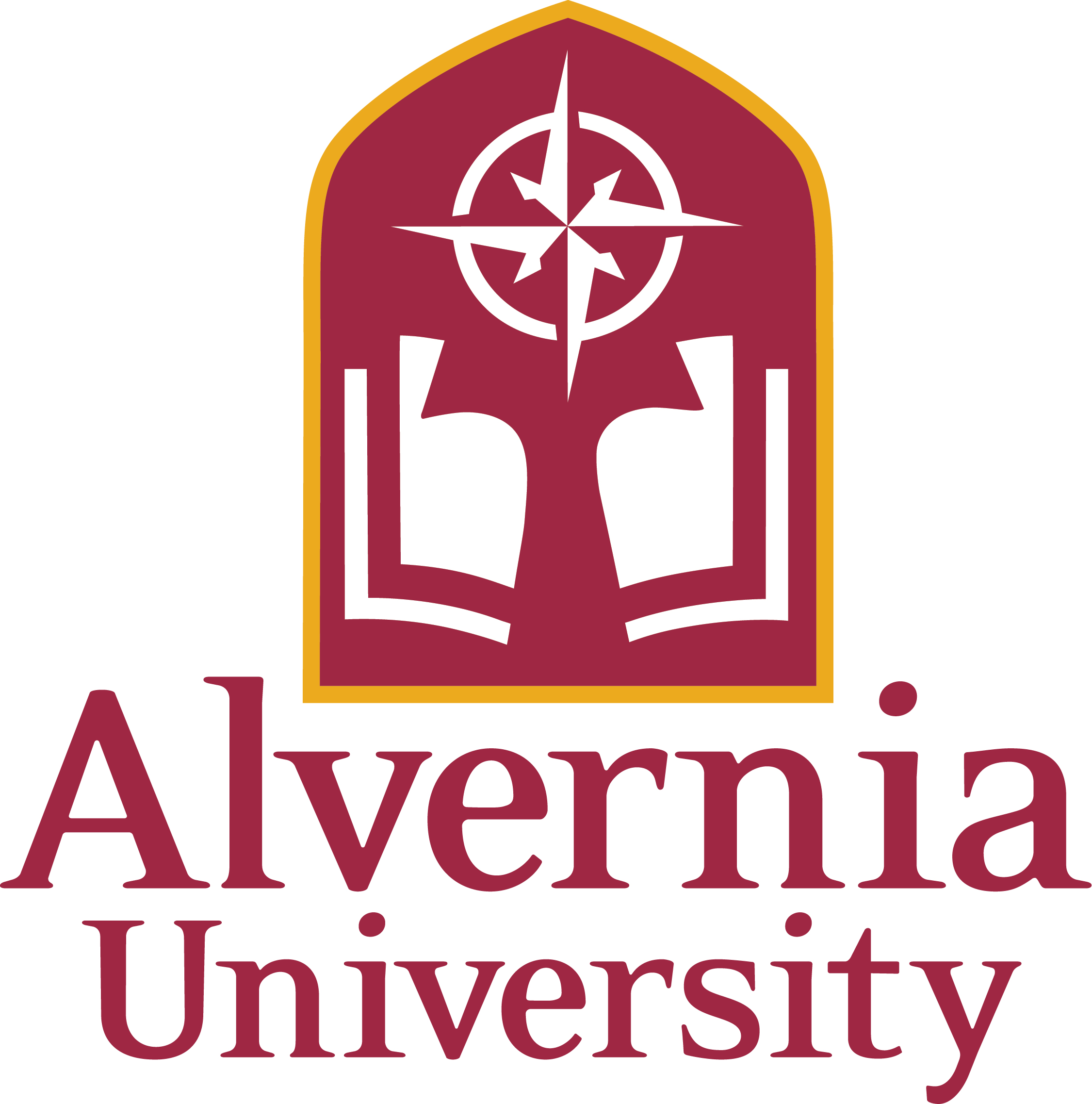 Alvernia University seal.