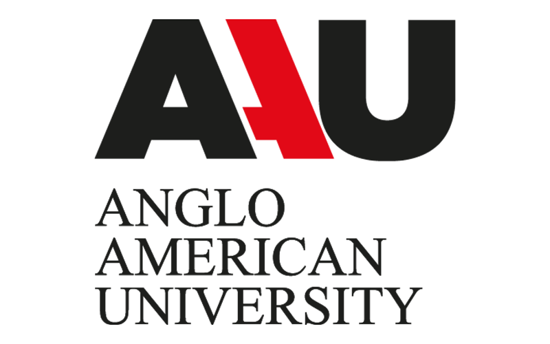 Anglo-American University in Prague seal.